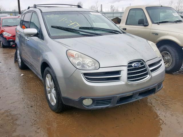 4S4WX85C664416882 - 2006 SUBARU B9 TRIBECA SILVER photo 1