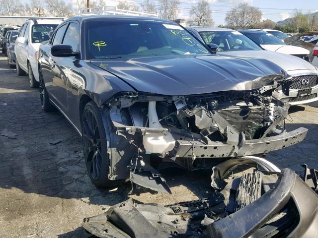 2C3CDXHG9GH292866 - 2016 DODGE CHARGER SX GRAY photo 1