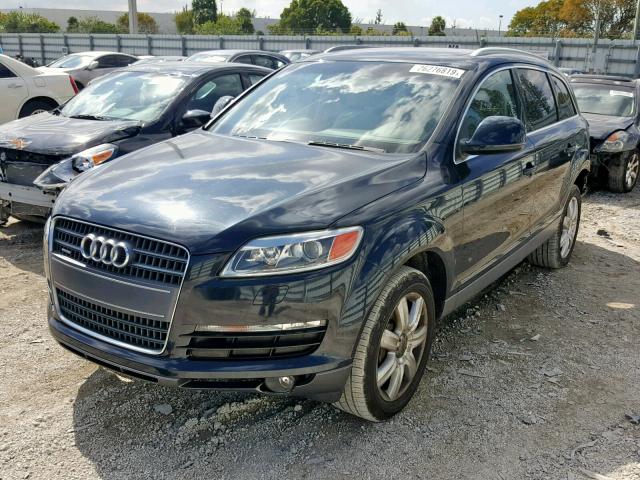 WA1AV74L07D041860 - 2007 AUDI Q7 4.2 QUA BLUE photo 2