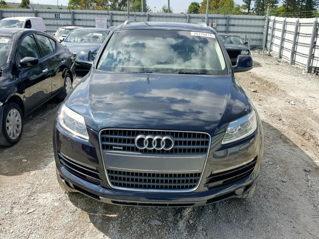 WA1AV74L07D041860 - 2007 AUDI Q7 4.2 QUA BLUE photo 9