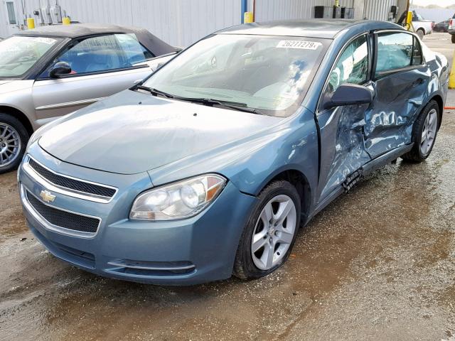 1G1ZG57B19F152234 - 2009 CHEVROLET MALIBU LS 绿色 照片 2