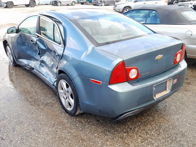 1G1ZG57B19F152234 - 2009 CHEVROLET MALIBU LS 绿色 照片 3