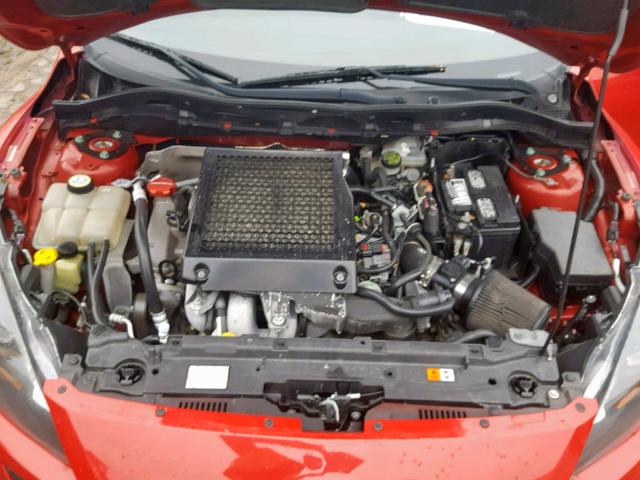 JM1BL1H44A1263780 - 2010 MAZDA SPEED 3 RED photo 7