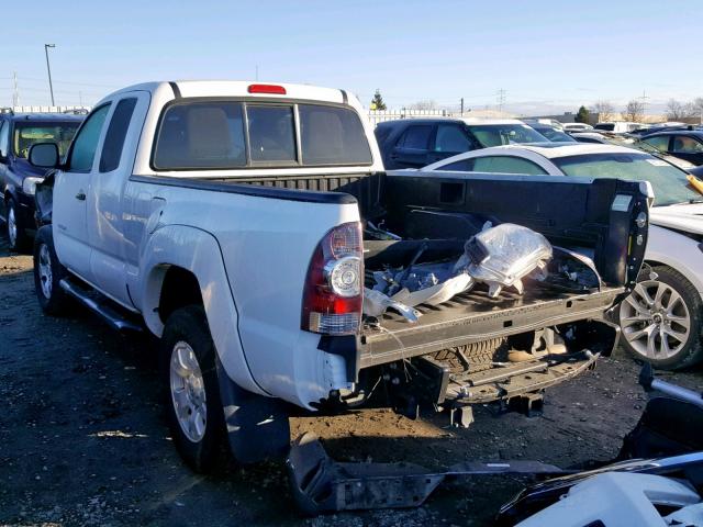 5TFTU4GNXCX020326 - 2012 TOYOTA TACOMA PRE WHITE photo 3