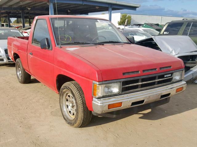 1N6ND11S8KC362771 - 1989 NISSAN D21 SHORT RED photo 1