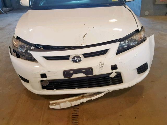 JTKJF5C70D3061905 - 2013 TOYOTA SCION TC 白色 照片 9