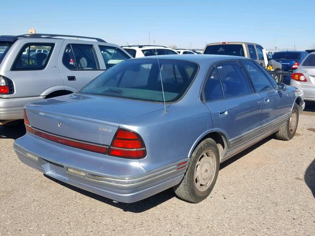 1G3HN52L5R4803806 - 1994 OLDSMOBILE 88 ROYALE BLUE photo 4