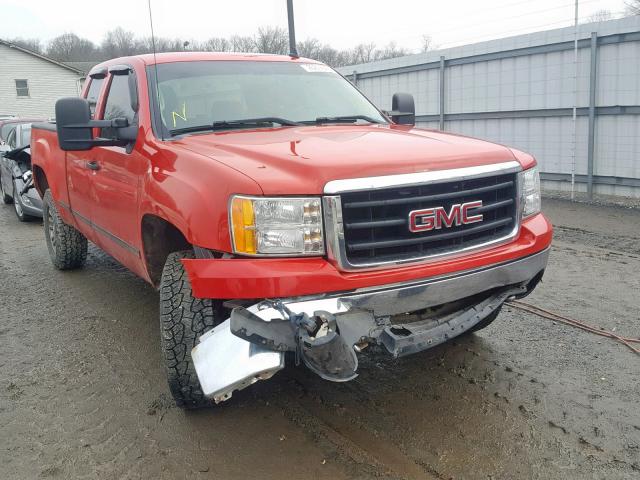 1GTEK19037Z562599 - 2007 GMC NEW SIERRA RED photo 1