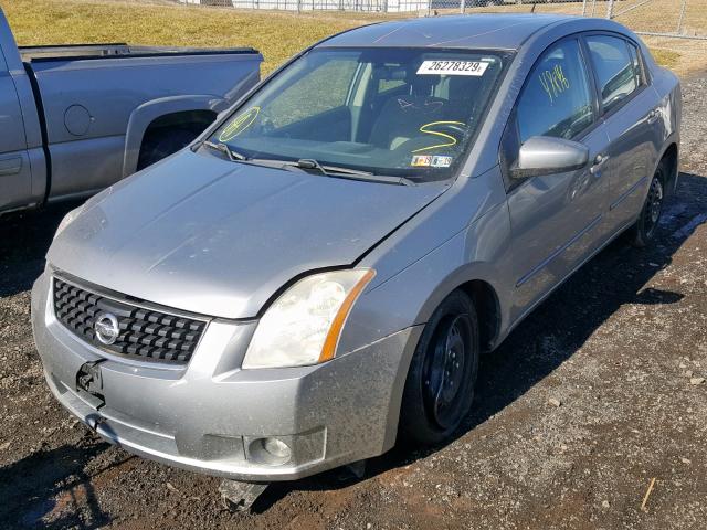 3N1AB61E89L652430 - 2009 NISSAN SENTRA 2.0 SILVER photo 2