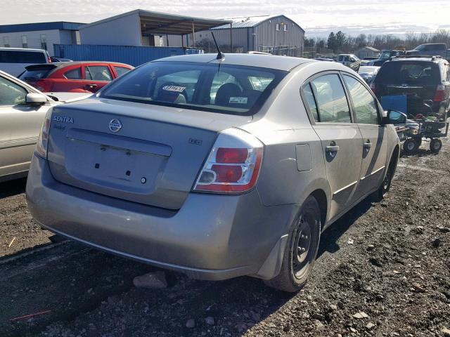 3N1AB61E89L652430 - 2009 NISSAN SENTRA 2.0 SILVER photo 4