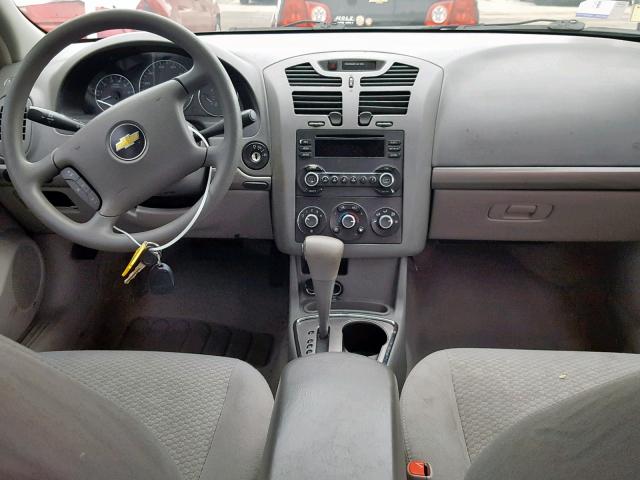 1G1ZS58F77F206827 - 2007 CHEVROLET MALIBU LS WHITE photo 9