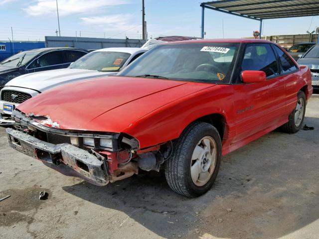 1G2WJ12M7RF217055 - 1994 PONTIAC GRAND PRIX RED photo 2
