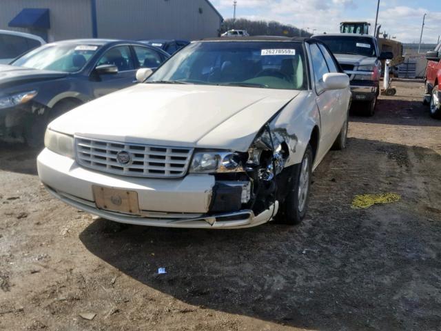 1G6KS54Y53U126824 - 2003 CADILLAC SEVILLE SL WHITE photo 2