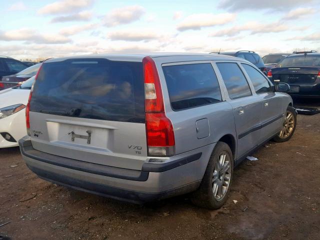 YV1SW53D212036288 - 2001 VOLVO V70 T5 TUR SILVER photo 4