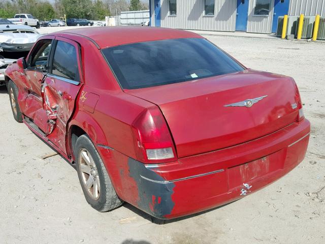 2C3KA53G66H127484 - 2006 CHRYSLER 300 TOURIN RED photo 3