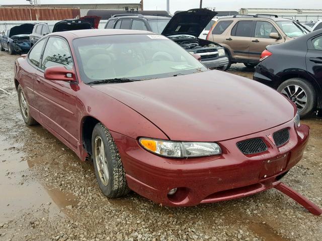 1G2WP12K52F238439 - 2002 PONTIAC GRAND PRIX MAROON photo 1
