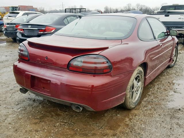 1G2WP12K52F238439 - 2002 PONTIAC GRAND PRIX MAROON photo 4