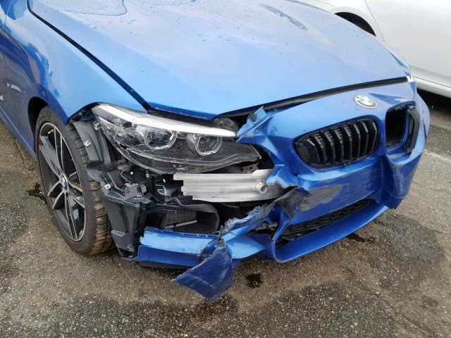 WBA2J5C51JVC07107 - 2018 BMW M240I BLUE photo 9
