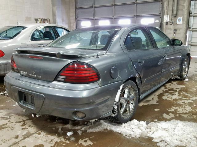 1G2NW12E53C318819 - 2003 PONTIAC GRAND AM G SILVER photo 4