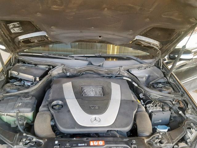 WDBRF52H76F732488 - 2006 MERCEDES-BENZ C GENERATI BLACK photo 7