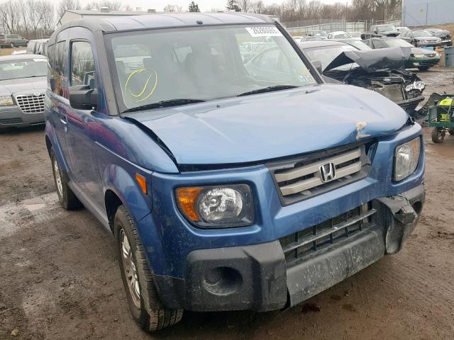 5J6YH28748L018014 - 2008 HONDA ELEMENT EX BLUE photo 1