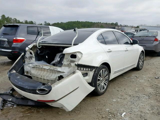 KNALN4D77G5213597 - 2016 KIA CADENZA LU WHITE photo 4