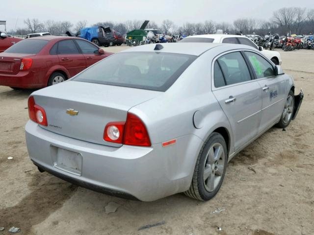 1G1ZD5E00CF319541 - 2012 CHEVROLET MALIBU 2LT SILVER photo 4