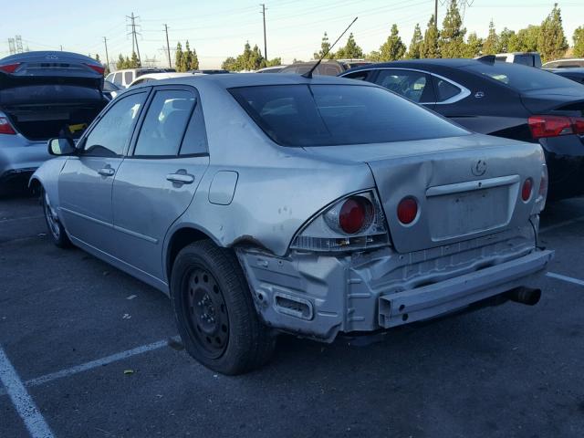 JTHBD182210022042 - 2001 LEXUS IS 300 SILVER photo 3