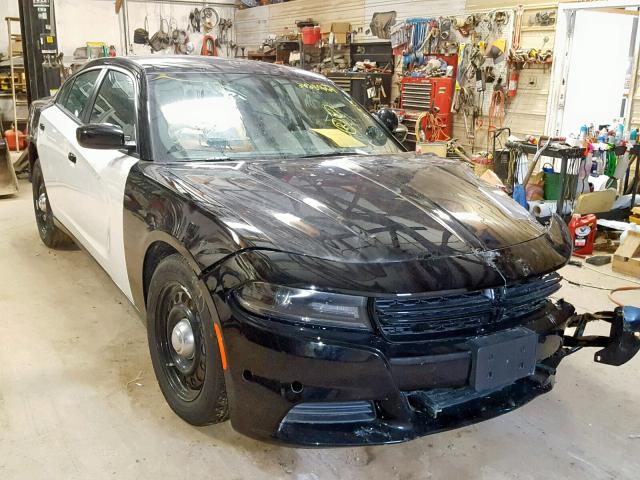 2C3CDXKT1JH303968 - 2018 DODGE CHARGER PO BLACK photo 1