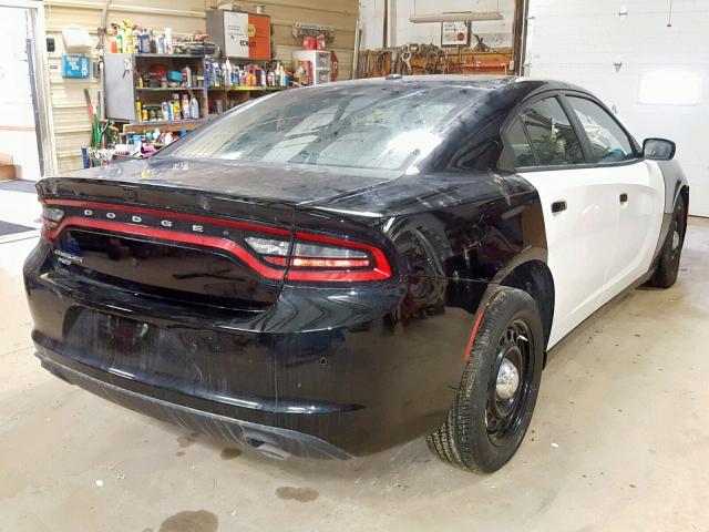 2C3CDXKT1JH303968 - 2018 DODGE CHARGER PO BLACK photo 4