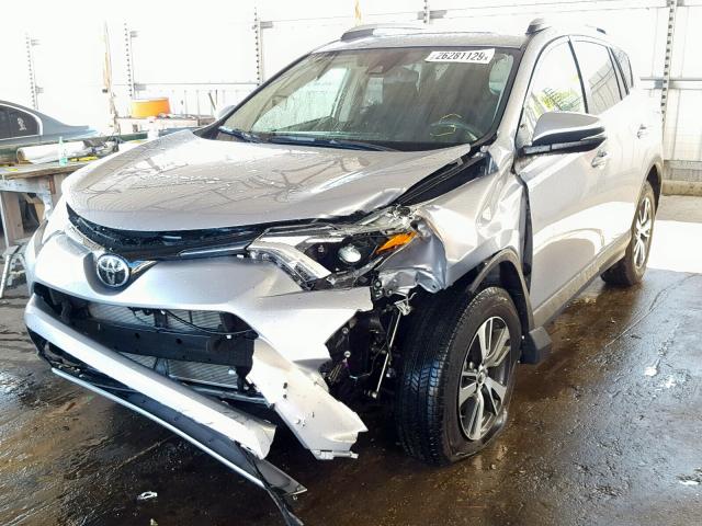 JTMWFREV5JD132652 - 2018 TOYOTA RAV4 ADVEN SILVER photo 2