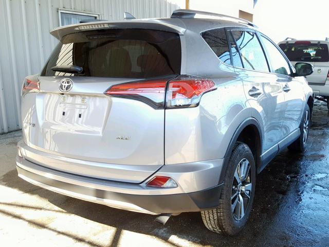 JTMWFREV5JD132652 - 2018 TOYOTA RAV4 ADVEN SILVER photo 4