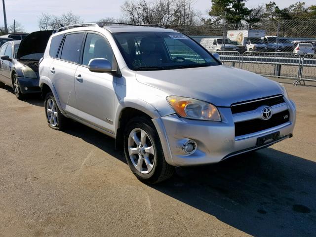 2T3DK4DV4BW037866 - 2011 TOYOTA RAV4 LIMIT SILVER photo 1