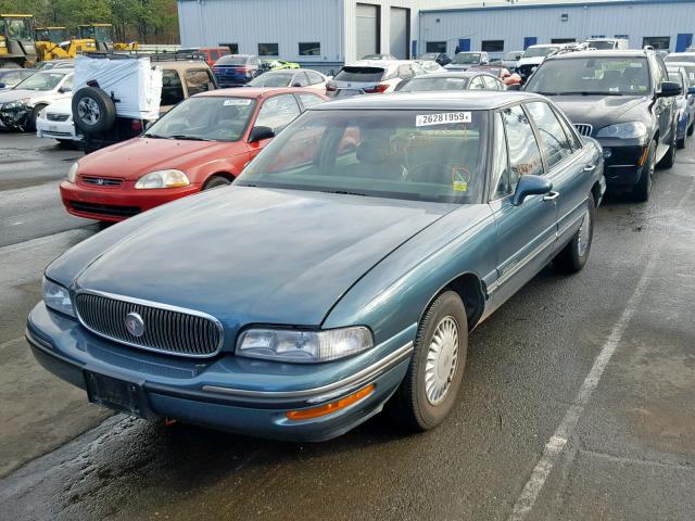 1G4HP52K4VH592646 - 1997 BUICK LESABRE CU GRAY photo 2