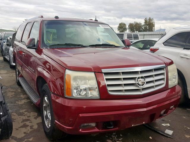 3GYFK66N94G139243 - 2004 CADILLAC ESCALADE E MAROON photo 1