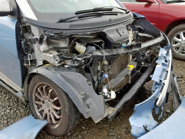 WMEEK3BA1CK557128 - 2012 SMART FORTWO PAS 蓝色 照片 9