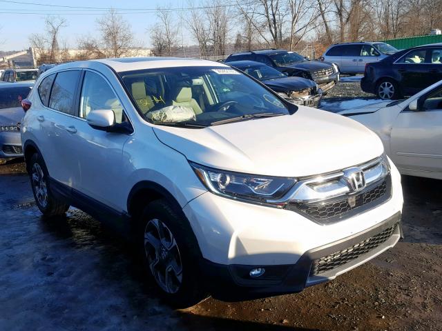 2HKRW2H80HH689497 - 2017 HONDA CR-V EXL WHITE photo 1