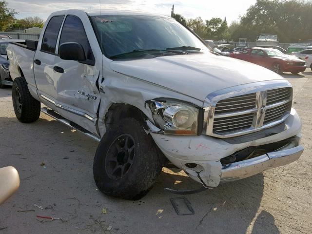 1D7KS28C26J133316 - 2006 DODGE RAM 2500 S Սպիտակ լուսանկար 1