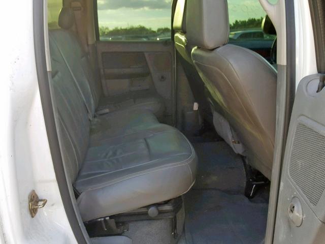 1D7KS28C26J133316 - 2006 DODGE RAM 2500 S Սպիտակ լուսանկար 6
