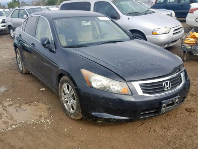 1HGCP26418A106270 - 2008 HONDA ACCORD LXP BLACK photo 1