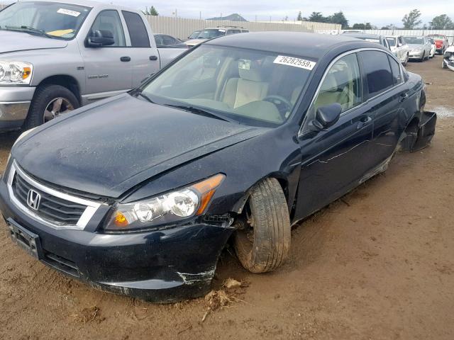 1HGCP26418A106270 - 2008 HONDA ACCORD LXP BLACK photo 2