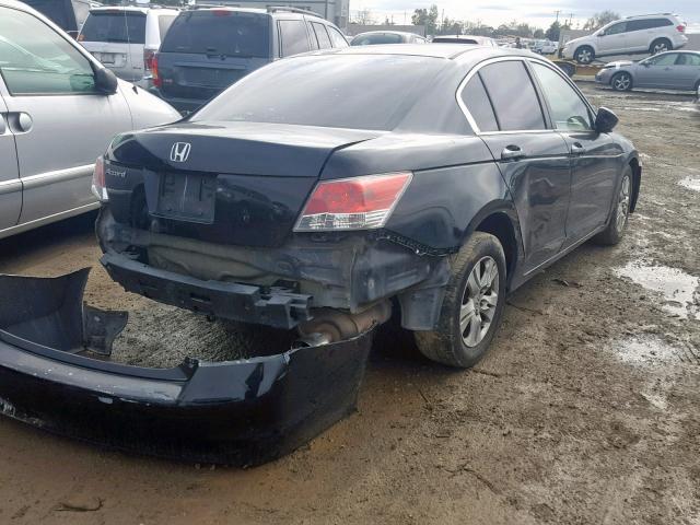 1HGCP26418A106270 - 2008 HONDA ACCORD LXP BLACK photo 4