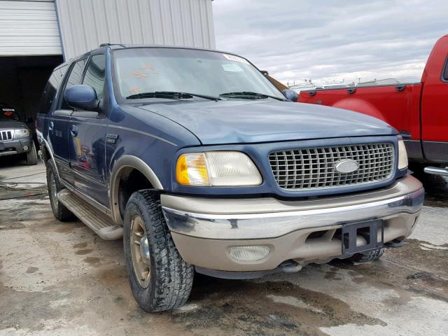 1FMPU18L6YLB12265 - 2000 FORD EXPEDITION BLUE photo 1