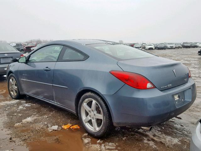 1G2ZH178264192528 - 2006 PONTIAC G6 GT BLUE photo 3