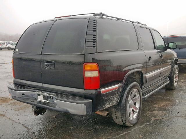 3GKGK26G71G123594 - 2001 GMC YUKON XL K BLACK photo 4