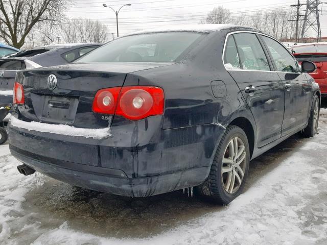 3VWRF71K46M788668 - 2006 VOLKSWAGEN JETTA 2.5 BLACK photo 4