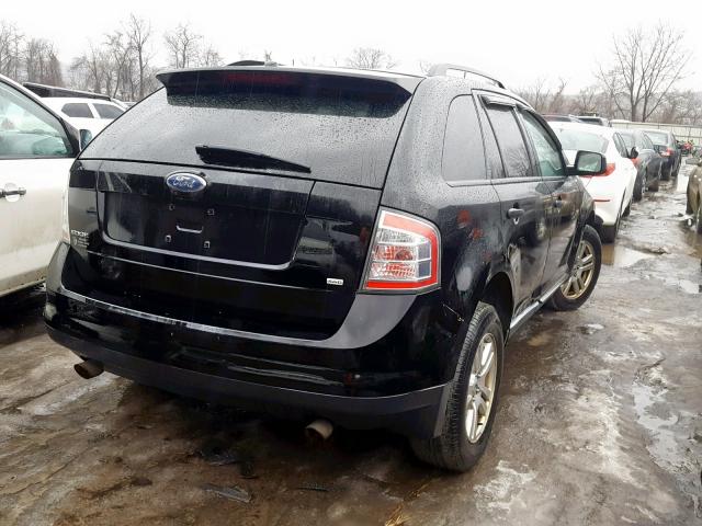 2FMDK46C77BA77845 - 2007 FORD EDGE SE BLACK photo 4