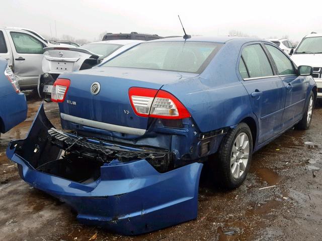 3MEHM07169R628114 - 2009 MERCURY MILAN BLUE photo 4