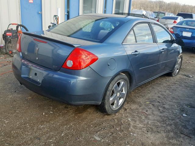 1G2ZH528554145569 - 2005 PONTIAC G6 GT BLUE photo 4