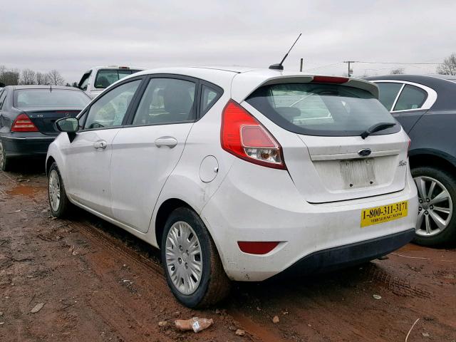 3FADP4TJXFM179765 - 2015 FORD FIESTA S WHITE photo 3